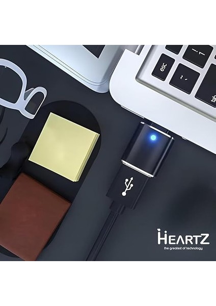 Işıklı Otg Flash Bellek USB Type C Okuyucu Çipli Bellek Okuyucu ve Dönüştürücü (Usb Type C Otg Flash Bellek Ha-01) modelleri