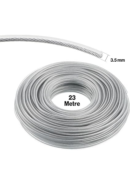 Metre Çelik Telli 3.5 mm Misina Motorlu Tırpan Yuvarlak Çim Ot Biçme Teli Güçlü Performans fiyatları
