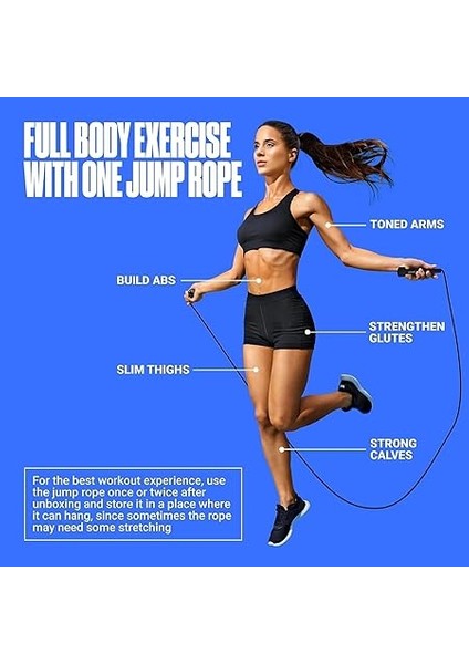 Rope - Uzunluğu Ayarlanabilir Atlama Ipi 280 cm fırsatları