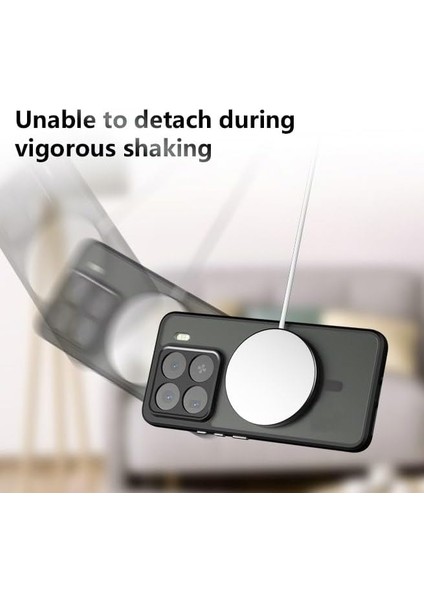 Xiaomi Mi 15T Uyumlu Kılıf Magsafe Sarj Destekli Kamera Çıkıntılı Mat Sert Pc Kapak indirimleri