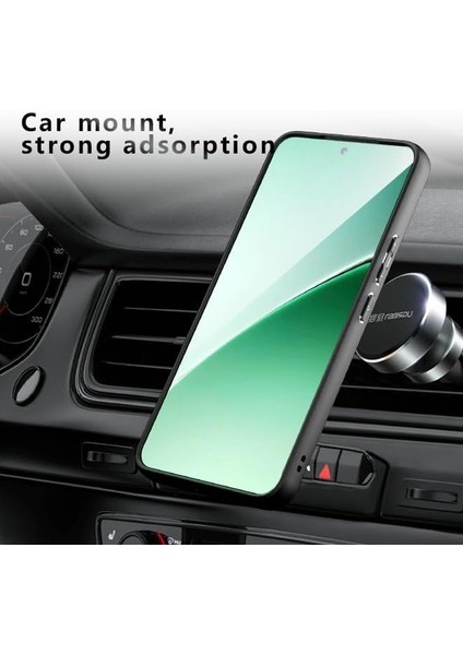 Xiaomi Mi 15T Uyumlu Kılıf Magsafe Sarj Destekli Kamera Çıkıntılı Mat Sert Pc Kapak