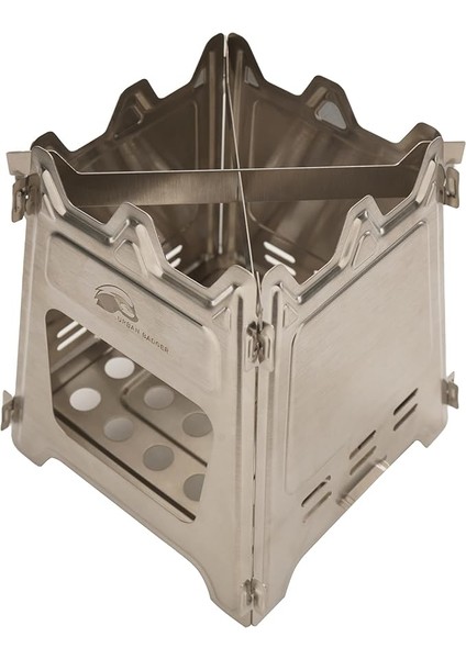 Badger Ares Paslanmaz Inox Ateş Kutusu, Çantalı, Dayanıklı Kamp Ekipmanları, Kamp Aksesuarları, Açık Hava Sporları, Doğa Sporları, Yürüyüş