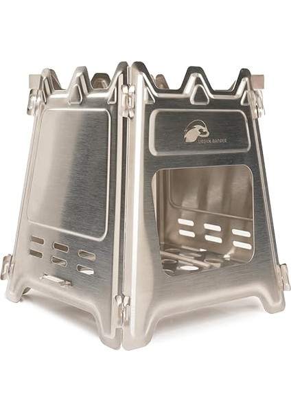 Badger Ares Paslanmaz Inox Ateş Kutusu, Çantalı, Dayanıklı Kamp Ekipmanları, Kamp Aksesuarları, Açık Hava Sporları, Doğa Sporları, Yürüyüş fırsatları