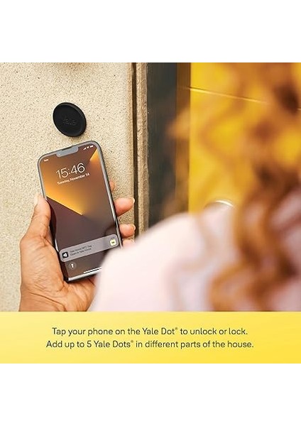 Linus Akıllı Kilit L2 - Siyah - 05/103210/MB, Anahtarsız Erişim, Yale Home Uygulaması ile Kontrol, Entegre Wi-Fi, Uzaktan Kilitleme/kilit Açma, Sanal Anahtar, Eş Zamanlı Uyarılar modelleri