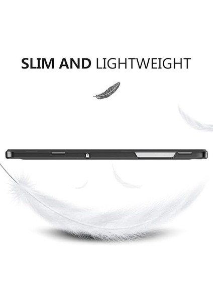 Galaxy Tab A9 8.7inç X110 X113 X115 X117 ile Uyumlu Kılıf New Pu Deri Smart Standlı Case Uyku Modlu Siyah indirimleri