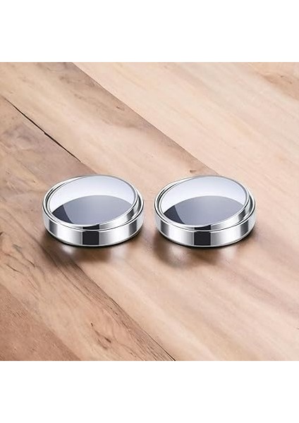 Çerçeveli Gerçek Cam Kör Nokta Aynası 360 Derece Hareketli 3m Yapıştırıcılı Park Yardımcısı 2 Adet fırsatları