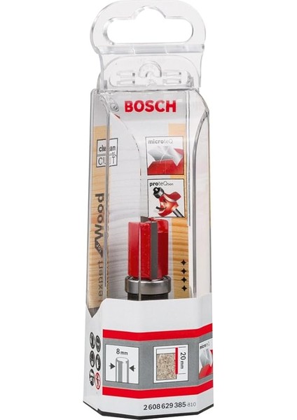 2608629385 Buendigfraeser, 8 Mm, D 1, 16 mm Uzunluk 20 Mm, G 60 mm modelleri