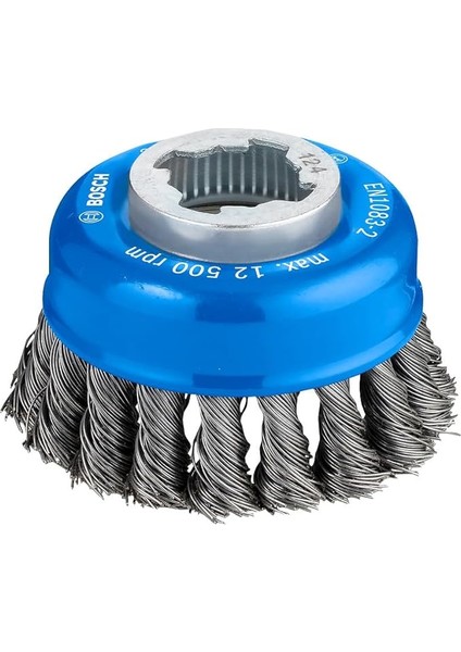 Professional Heavy Örgülü Tencere Fırçası (Metal Için, X-Lock Ø 75 Mm, Ø 125 mm Için), 2608620727