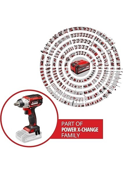 Akülü Darbeli Somun Sıkma Impaxxo 18/230 Power X-Change (Li-Ion, 18 V, 230 Nm, Kömürsüz Motor, Akü ve Şarj Cihazı Dahil Değildir) - 4510080 fiyatları
