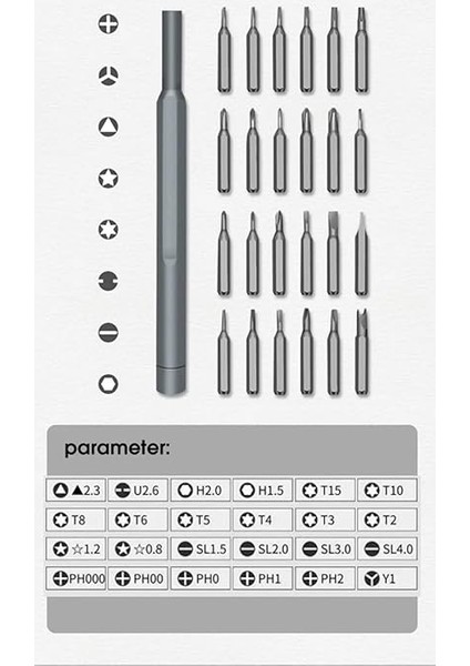 25 Parça Saatçi ve Gözlük, Bilgisayar Tamir Tornavida Seti, Mıknatıslı Uçlar ve Özel Kutulu, Hassas Elektronik Tamir Kiti modelleri