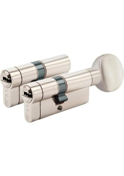 Kilit 264 Ortak Anahtarlı Tuzaklı 2'li Set (Ktbs + Ktbsm) Kilit Göbeği, Tuzaklı Silindir 2'li Set, Barel (68 Mm, Nikel) indirimleri