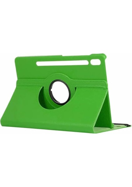 Samsung Galaxy Tab S9 Fe 10.9 Inch X510 ile Uyumlu 360 Derece Döner Standlı Kılıf - FC012 (Yeşil)
