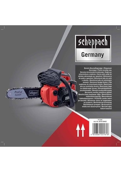 PCS26 Benzinli Ağaç Kesme Makinesi 700 W 2 Zamanlı modelleri