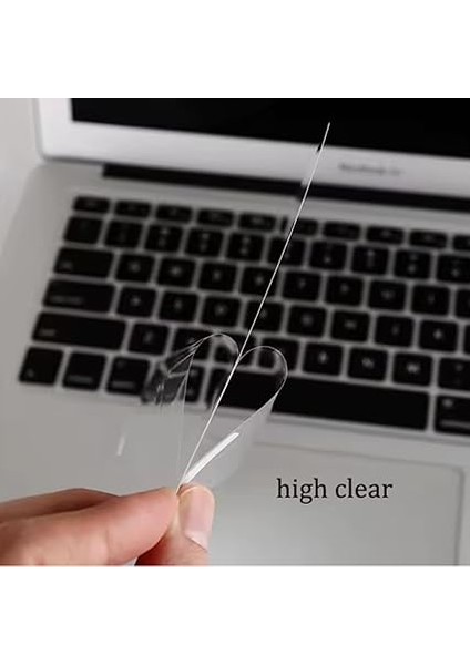 Ekran Koruyucu Macbook Air M2-M3 15 Inç Parlak Anti Scratch Touchıd Air A2941 A3114 ile Uyumlu Şeffaf fırsatları