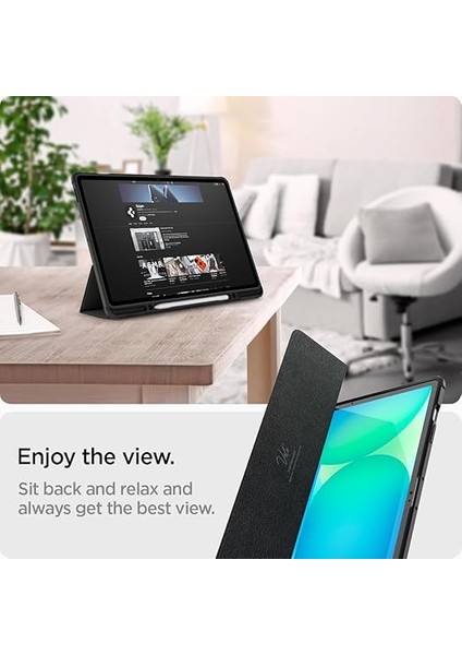 Galaxy Tab S10 Fe Plus ile Uyumlu Kılıf Ultra Hybrid Pro Black - ACS09446 fırsatları