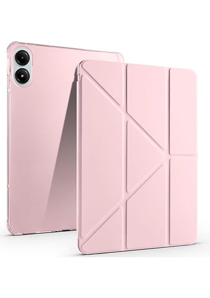 Redmi Pad Pro/poco Pad 12.1inç ile Uyumlu Kılıf Kalem Bölmeli Trifolding Case (Düz Redmi Pad Değildir) Rose Gold fiyatları