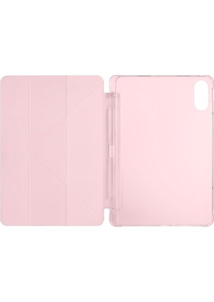 Redmi Pad Pro/poco Pad 12.1inç ile Uyumlu Kılıf Kalem Bölmeli Trifolding Case (Düz Redmi Pad Değildir) Rose Gold fırsatları