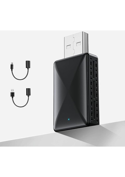 In 1 Kablosuz Carplay Adaptörü, Tak ve Çalıştır Magic Link Carplay Kararlı Hızlı Bağlantı, Fabrika Kablolu Dönüştürme Kablosuz Carplay Dongle/android Otomobil Adaptörü 2016 +, iPhone Ios 9+