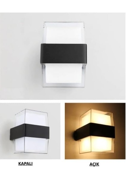 Cata Prizma Bora LED Aplik 10W Gün Işığı 3200K Iç Mekan ve Dış Mekan fiyatları