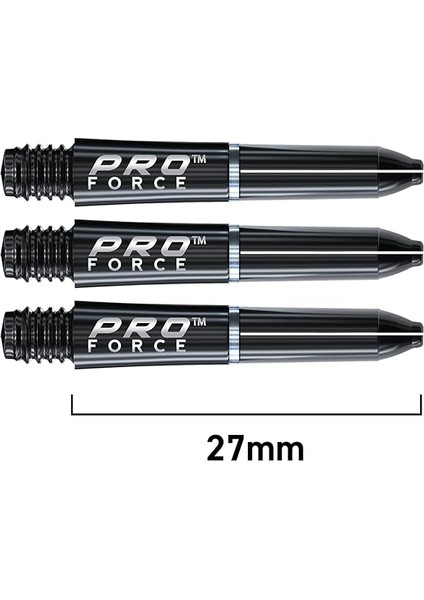 Pro-Force Dart Shafts Siyah Extra Short fiyatları