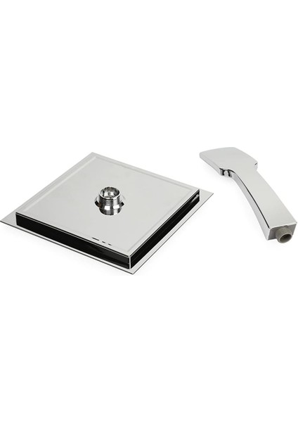 Quadro Model Banyo Tepe Duş Başlığı Başlık Kireç Kırıcılı Sistem (Ikili Set) fiyatları