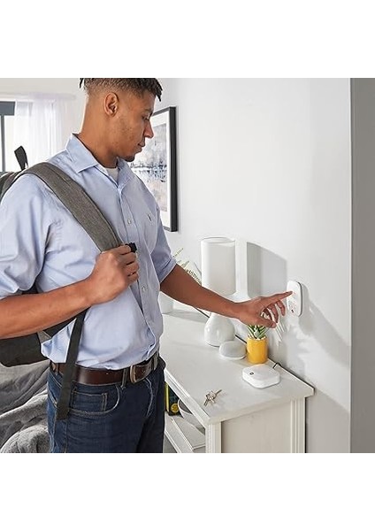 IA-320 Sync Akıllı Alarm Seti, 6 Parça, Hub, Dış Siren, Kapı/pencere Kontağı, Hareket Sensörü, Tuş Takımı, Konum Belirleme Özelliği, Alexa, Google Asistan ve Philips Hue ile Uyumlu fırsatları