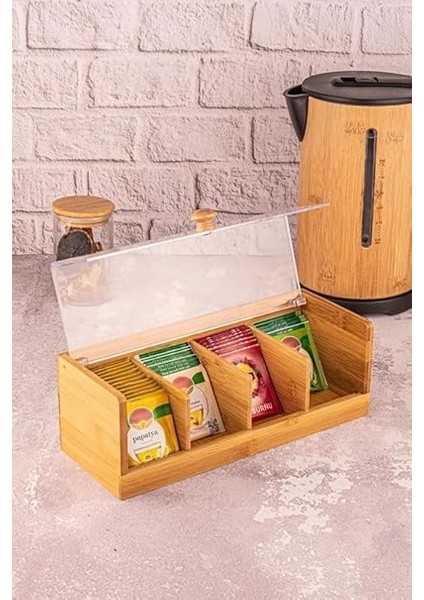 - 4 Bölmeli Çay Kutusu fiyatları