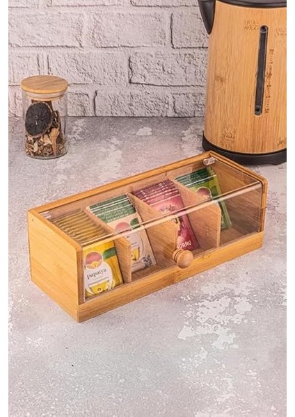 - 4 Bölmeli Çay Kutusu modelleri