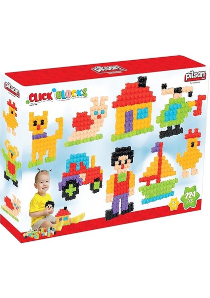 Çıt Çıt Bloklar 224 Parça