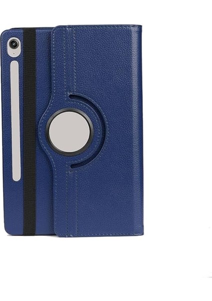 Galaxy Tab S9 Fe 10.9inç X510 X516 ile Uyumlu Kılıf 360 Dönebilen Standlı Case Lacivert fırsatları