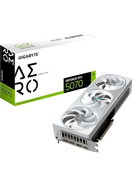 Geforce Rtx™ 5070 Aero Oc 12G 3 Fanlı Wındforce Soğutmalı Rgb Gaming Ekran Kartı – GV-N5070AERO OC-12GD