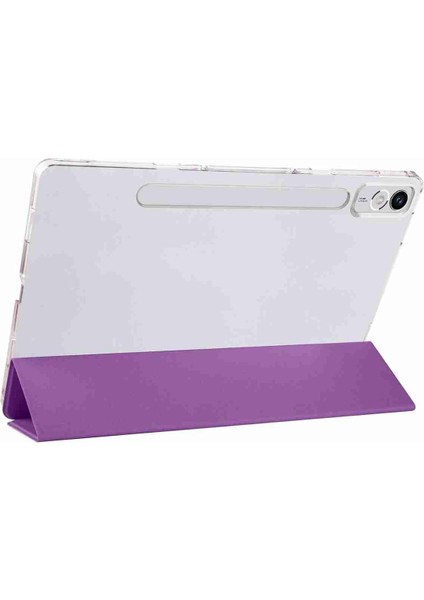 Tab P12 12.7 Inç Uyumlu Smart Cover Akıllı Tablet Kılıfı Siyah indirimleri