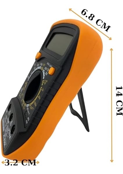 XL830L Dijital Multimetre LED Ekranlı Avometre Mini Ölçü Aleti 9V Pil Hediyeli Cep Multimetresi fiyatları