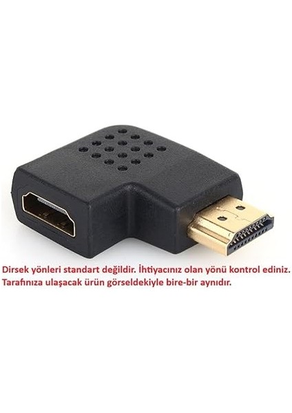 2148 HDMI L Dirsek 90 Derece Çevirici Dönüştürücü Uzatma Adaptörü modelleri