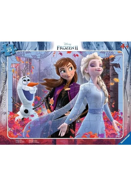 Frozen Puzzle Renkli 6+