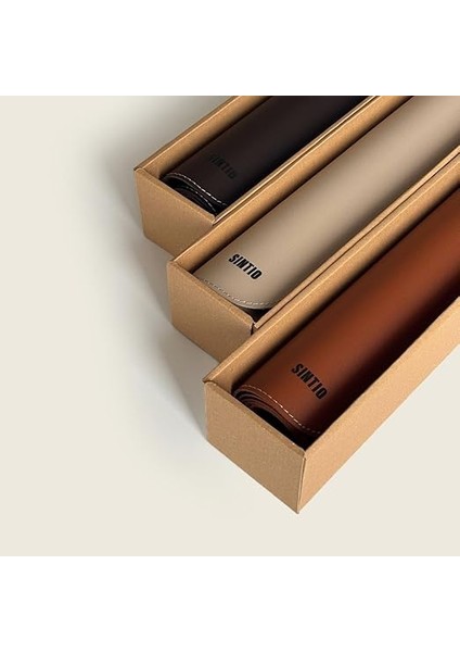 Deri Mat, Masa Pedi, Büyük Mouse Pad, Ofis Için Mat, Su Geçirmez Mat, Ofis ve Ev Için Deri Pedi, Gaming Masa Matı, Masaüstü Için Masa Koruyucu Ped (Koyu Kahverengi, 90X40) fiyatları