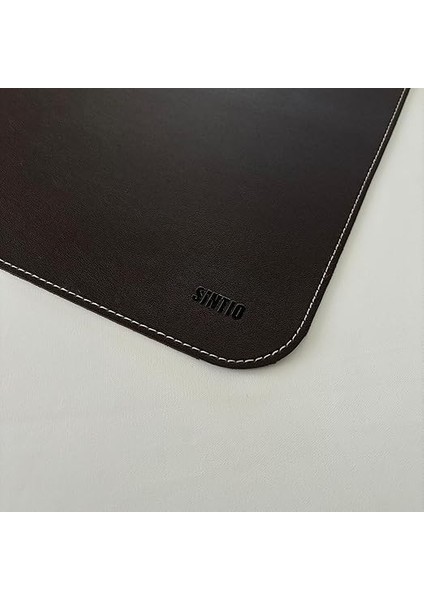 Deri Mat, Masa Pedi, Büyük Mouse Pad, Ofis Için Mat, Su Geçirmez Mat, Ofis ve Ev Için Deri Pedi, Gaming Masa Matı, Masaüstü Için Masa Koruyucu Ped (Koyu Kahverengi, 90X40) modelleri