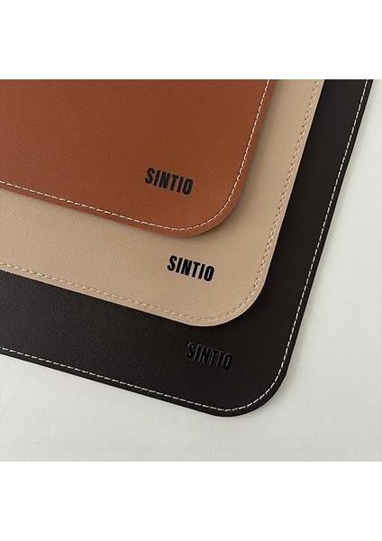 Deri Mat, Masa Pedi, Büyük Mouse Pad, Ofis Için Mat, Su Geçirmez Mat, Ofis ve Ev Için Deri Pedi, Gaming Masa Matı, Masaüstü Için Masa Koruyucu Ped (Koyu Kahverengi, 90X40) indirimleri