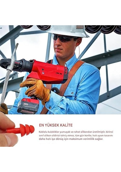 Tıkacı 23 Db Yıkanabilir Ipli Tıkaç Tpe Gürültü Ses Önleyici Yüzme Su Kaçma Kulak Koruyucu modelleri