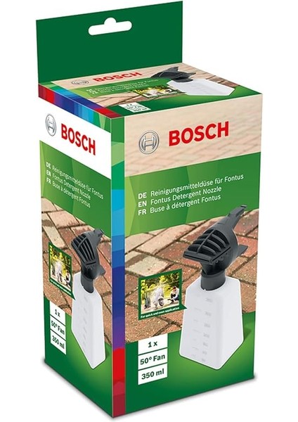 Professional Accessories Yüksek Basınçlı Temizleyici Için Aksesuar (Bosch Fontus Başlığı, Püskürtme Temizleme Maddesi Başlığı, Şişe Kapasitesi: 350 Ml, Kartonda) indirimleri