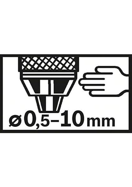 Professional Schnellspannbohrfutter (2 Hülsen, Spannbereich 0,5-10 Mm, Aufnahme 1/2" - 20, Zubehör Bohrmaschine) modelleri