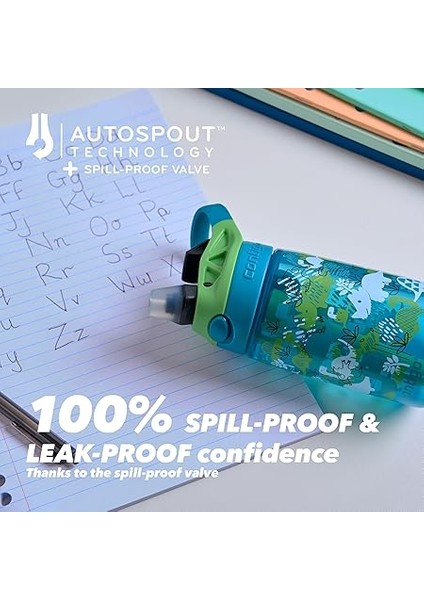 Gizmo Flip Dragon Çelik Çocuk Suluğu 380 Ml, Mavi fırsatları