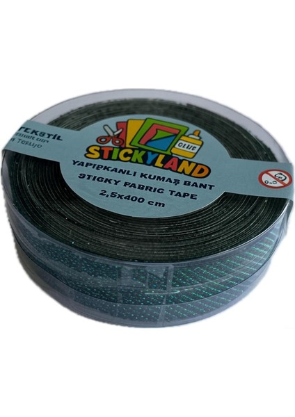 Işıltılı Yapışkanlı Yaratıcı Eğlenceli El Işi Parlayan Kumaş Şerit Bant Yeşil fiyatları