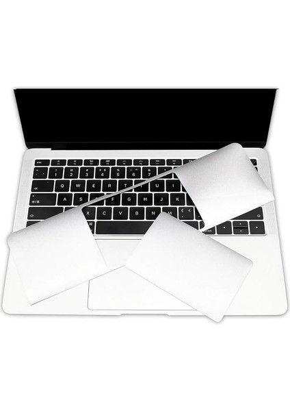 Touchpad Koruyucu Sticker Film – MacBook Air 15.3” ile Uyumlu (M2/m3/m4) A2941 A3114 A3241 – Trackpad Jelatin, Çizilme ve Parmak Izi Önleyici, Kolay Uygulama Gümüş