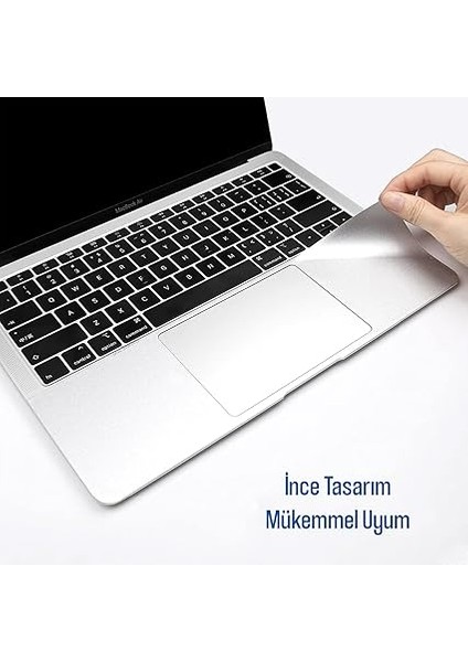 Touchpad Koruyucu Sticker Film – MacBook Air 15.3” ile Uyumlu (M2/m3/m4) A2941 A3114 A3241 – Trackpad Jelatin, Çizilme ve Parmak Izi Önleyici, Kolay Uygulama Gümüş indirimleri
