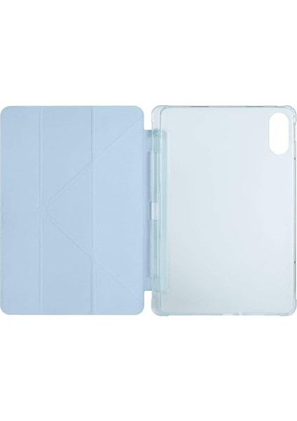 Xiaomi Redmi Pad Pro ile Uyumlu Kılıf Tri Folding Silikon Kalem Bölmeli Katlanabilir Standlı Pu Deri Yumuşak Kapak, Tablet Kılıfı [kalem Alanı, Akıllı Kapak, Uyku Modlu] - Siyah fırsatları