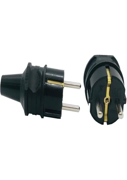 Pack Viko Topraklı Erkek Fiş Siyah modelleri