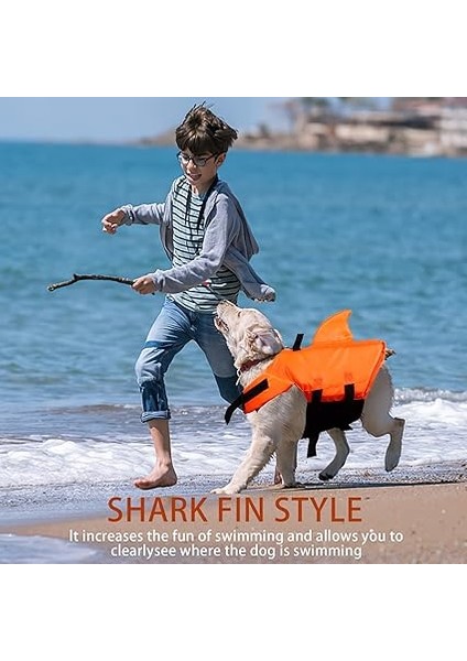 Hai Dog Can Yeleği, Güzel Can Yeleği, Köpekbalığı, Göz Alıcı Can Yeleği, Köpek Turuncu, M indirimleri