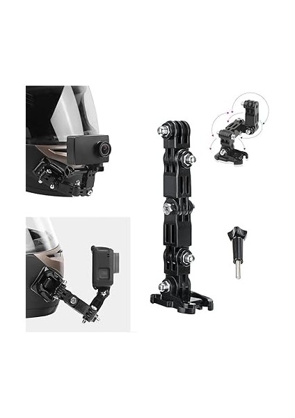 Aksiyon Kameralara Uyumlu Ayarlanabilir J Hook Uzun Model modelleri