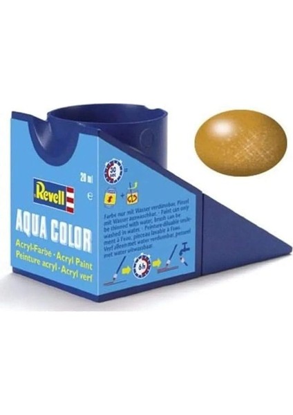 - Su Bazlı Maket Boyası Pirinç Metalik 8 ml (36192)